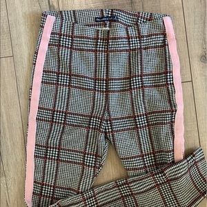 Abercrombie and Fitch Plaid Leggings